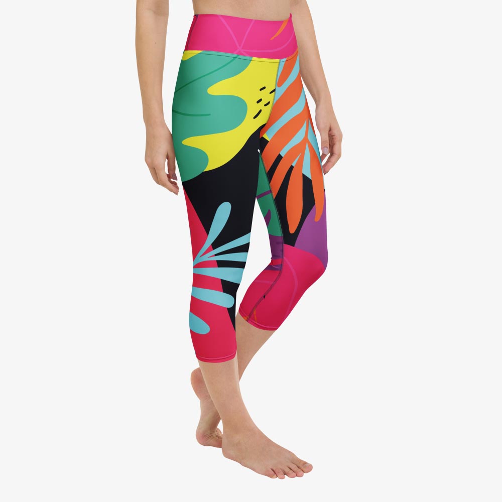 Neon Jungle Capris