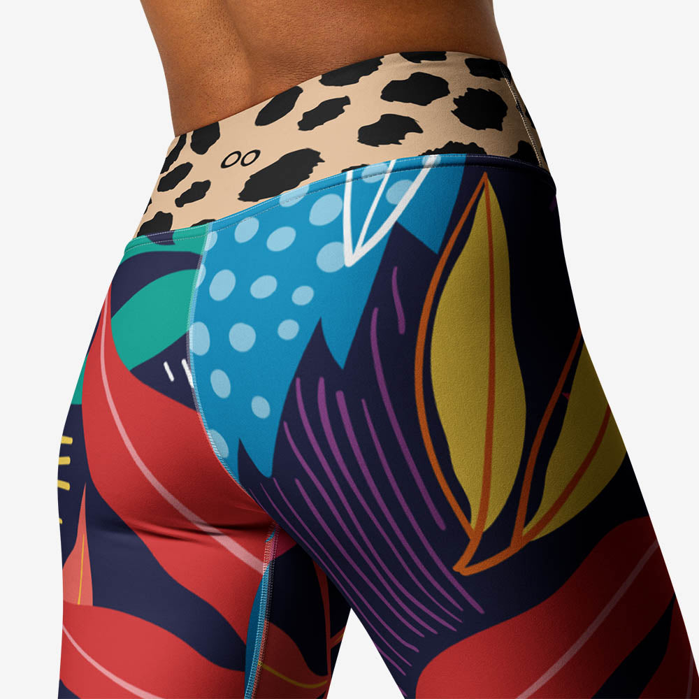 Animal Leaves Leggings