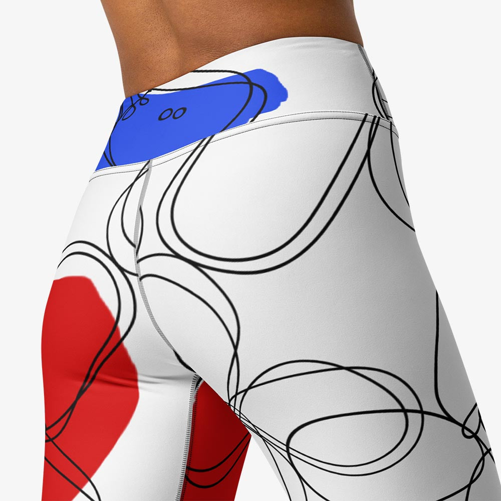 WAREHOUSE Floral Leggings "Daisy Doodles"