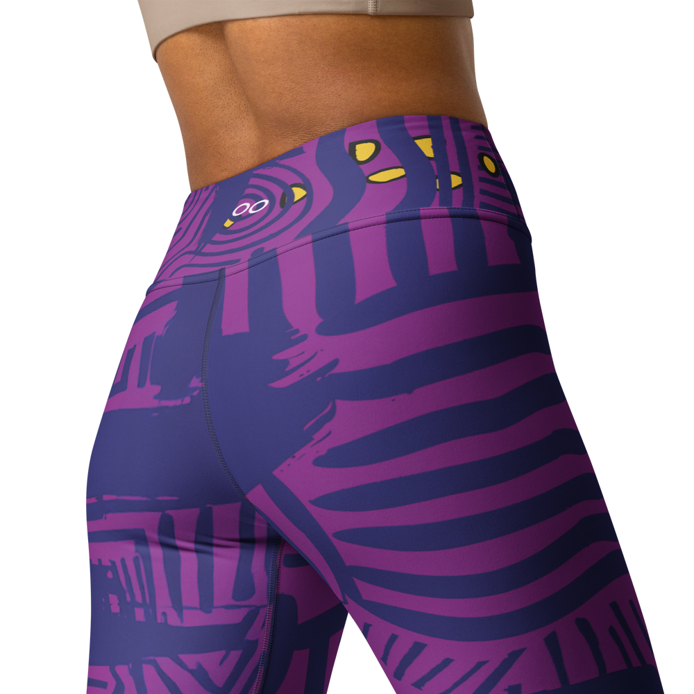 Electric Maze Capris