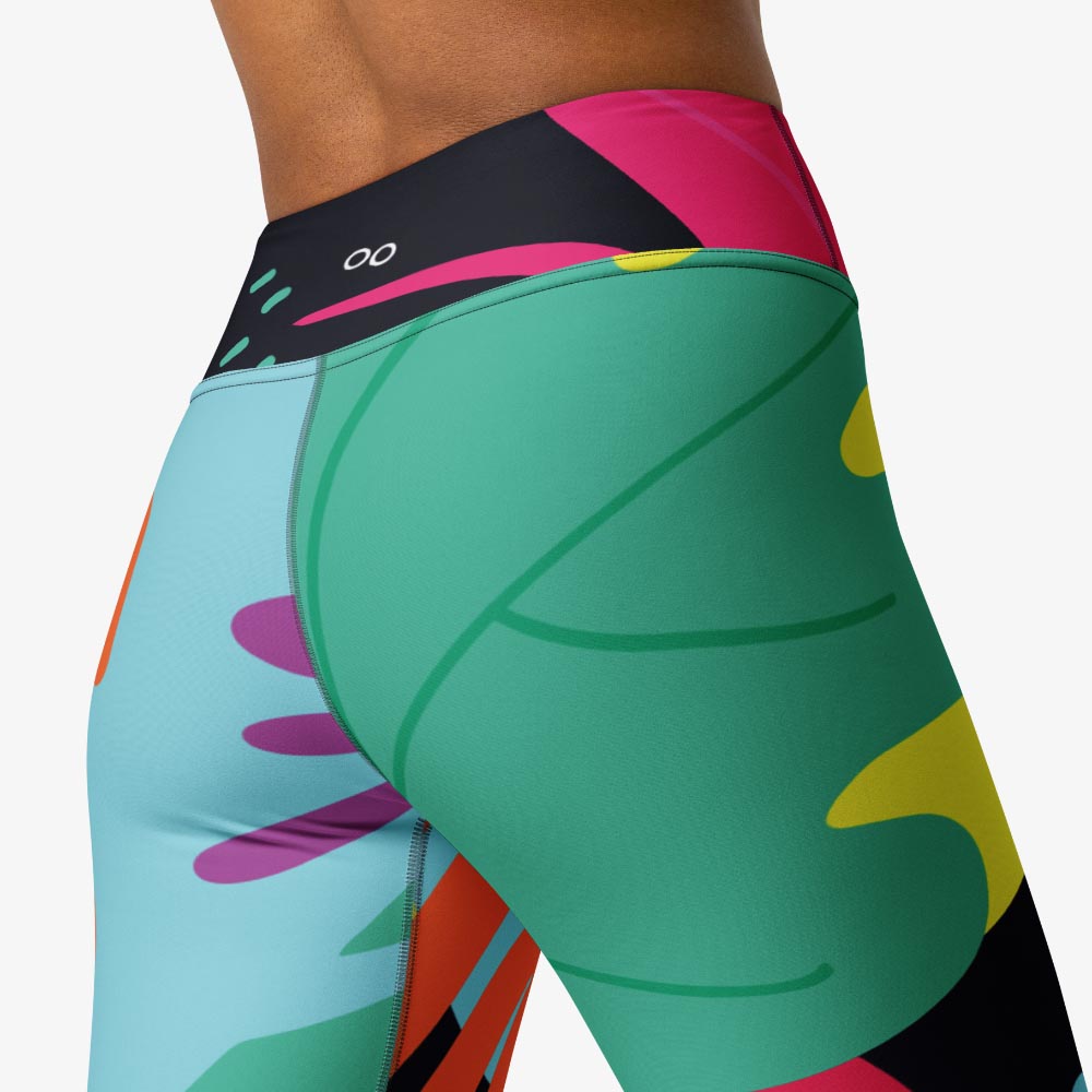 Neon Jungle Capris