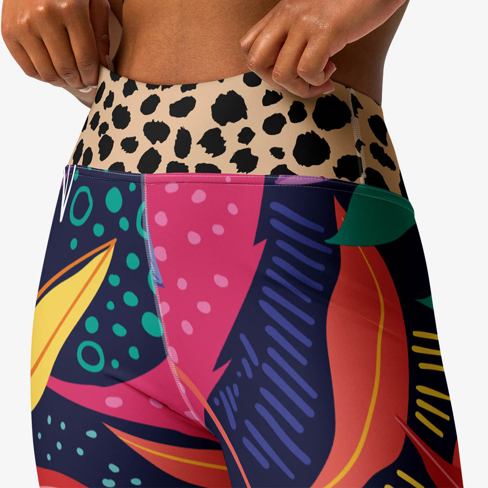 Animal Leaves Leggings