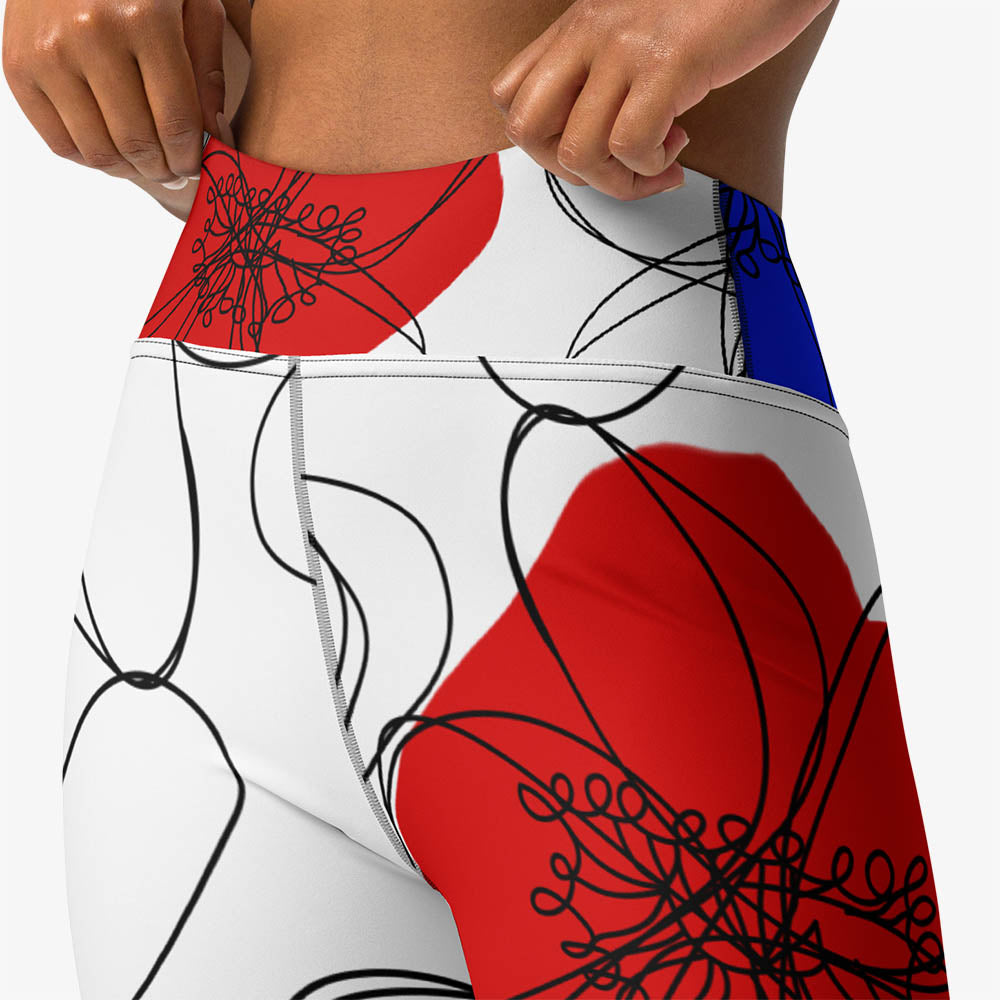 WAREHOUSE Floral Leggings "Daisy Doodles"