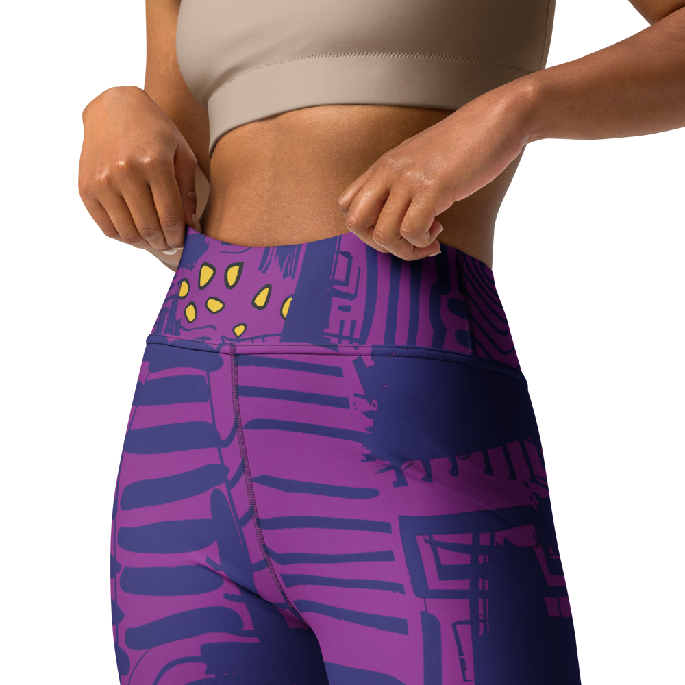 Electric Maze Capris