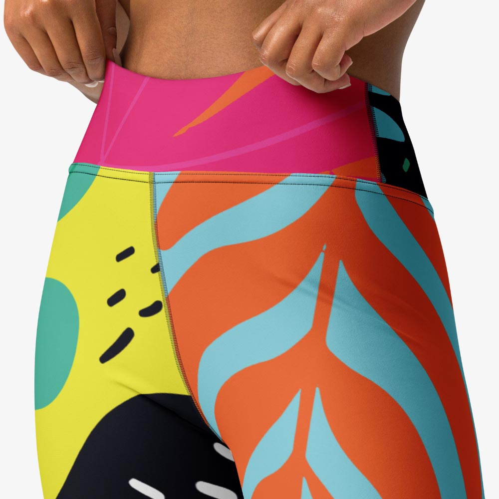 Neon Jungle Capris