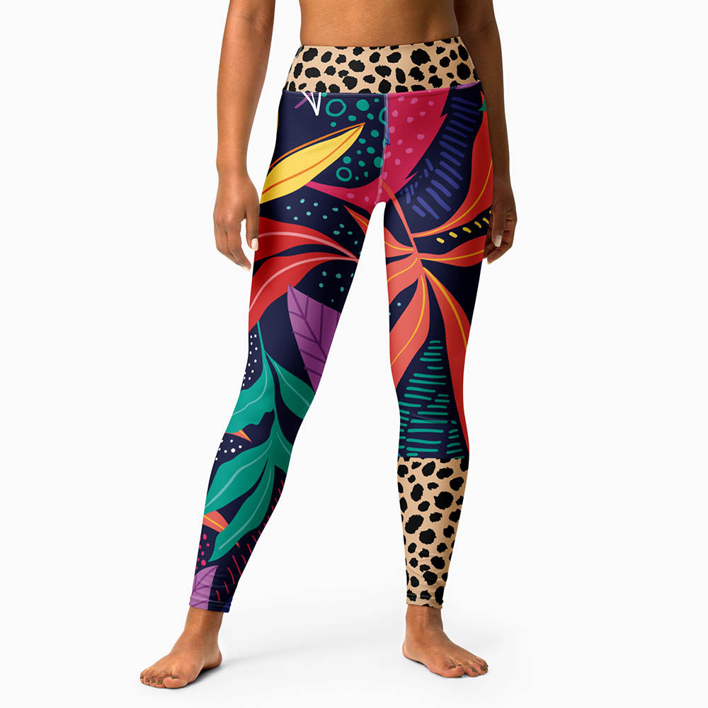 Animal Leaves Leggings