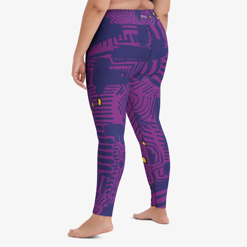 Electric Maze Leggings
