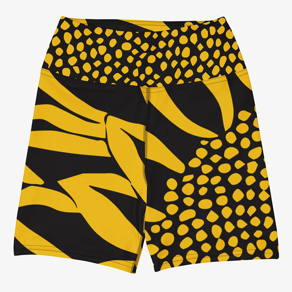 Funflower Yoga Shorts