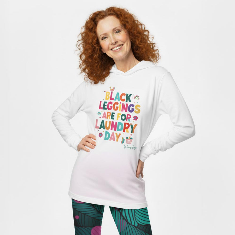 LAUNDRY DAY Hooded long-sleeve tee