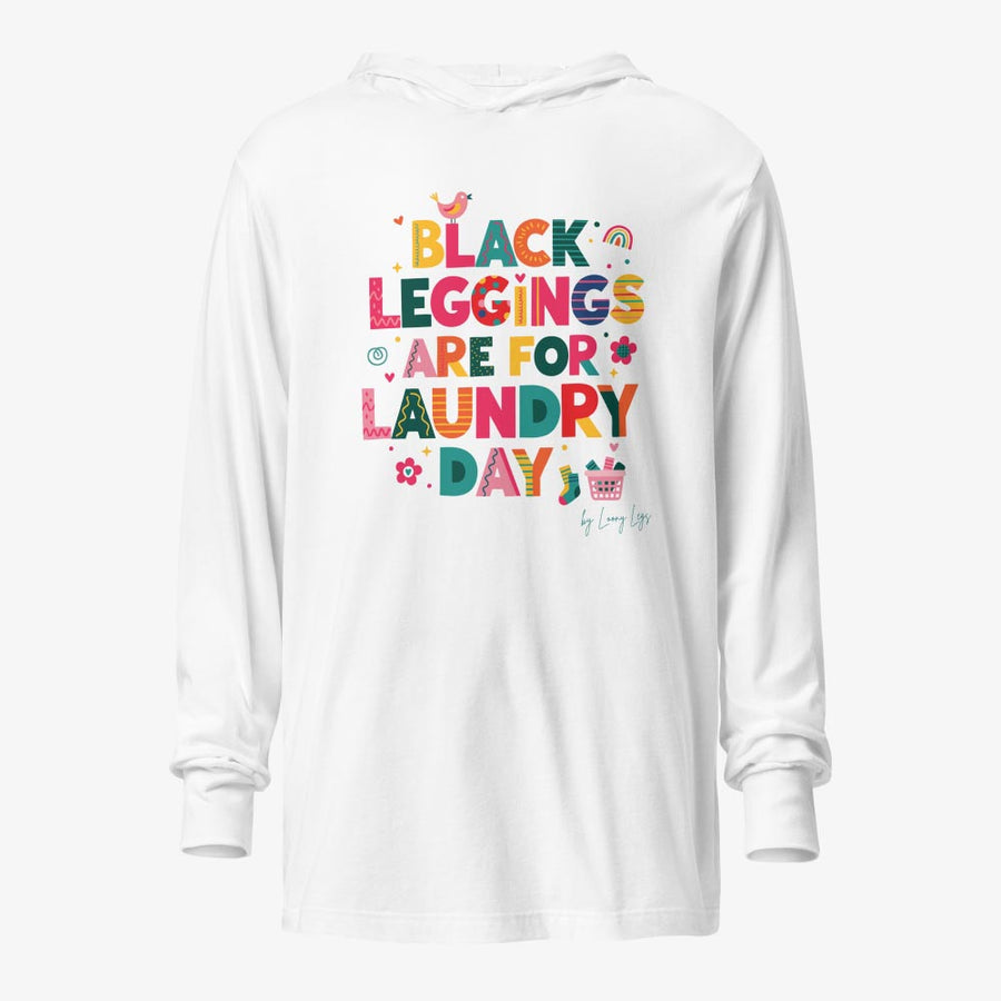 LAUNDRY DAY Hooded long-sleeve tee