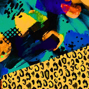 Wild Canvas – Yellow/Turquoise