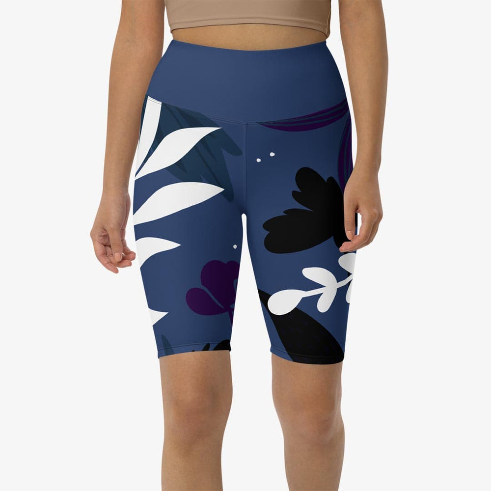 Night Garden Biker Shorts