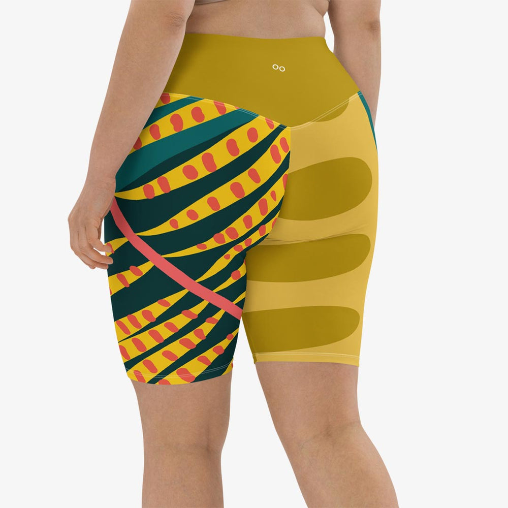 Tropics Biker Shorts