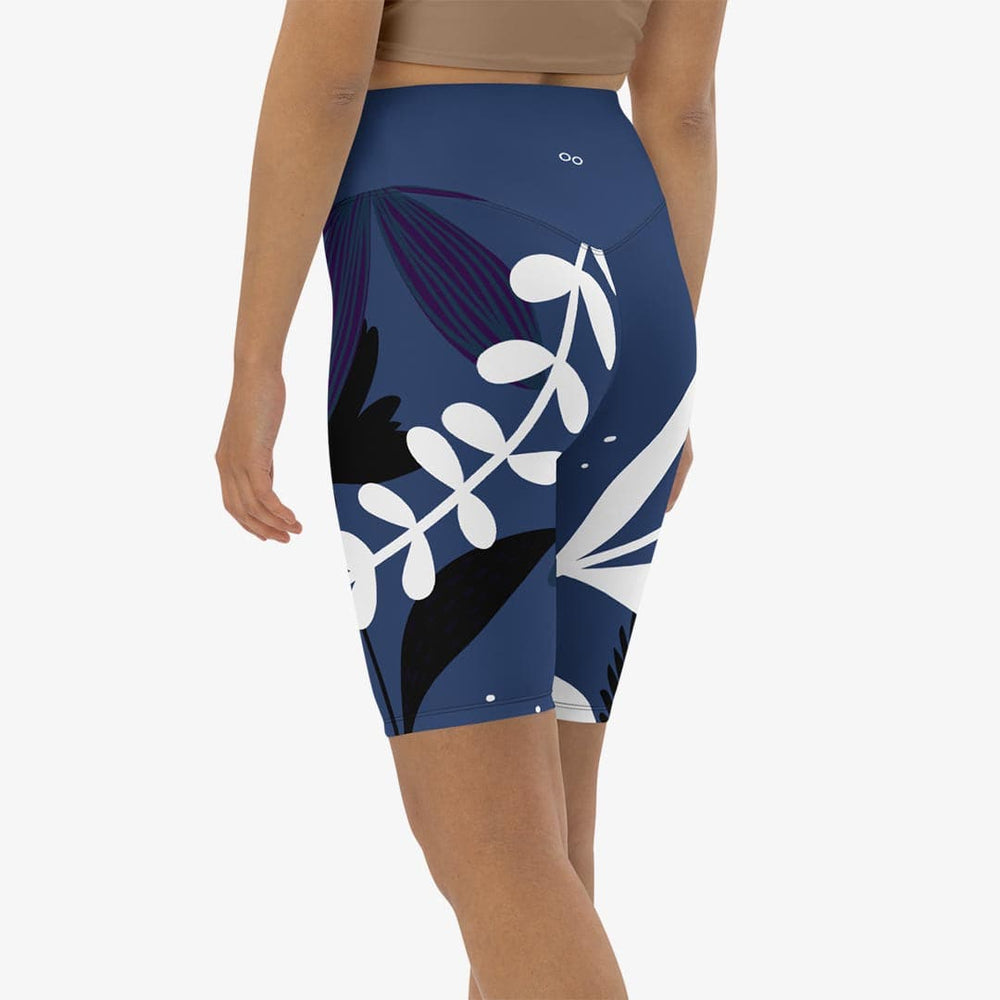 Night Garden Biker Shorts