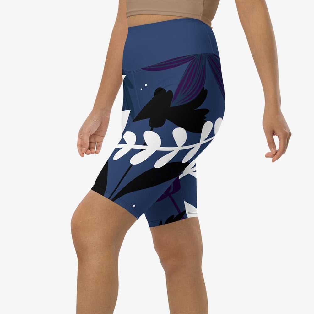 Night Garden Biker Shorts