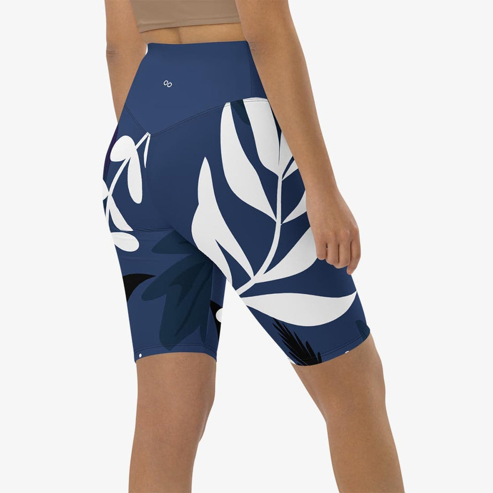 Night Garden Biker Shorts