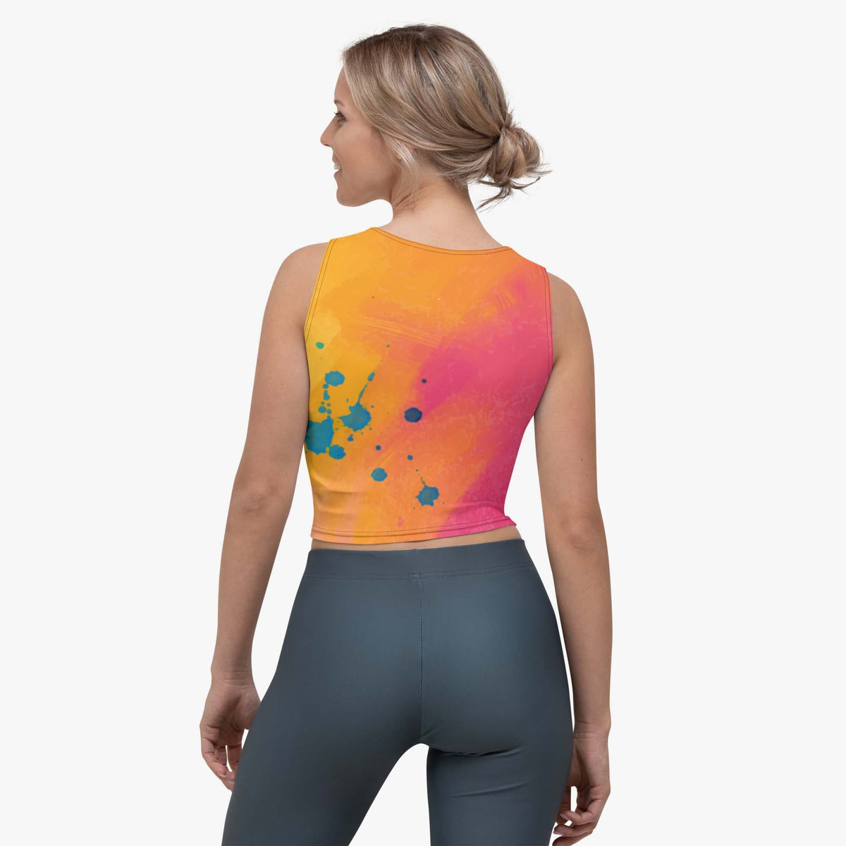 Cosmic Splash Crop Top