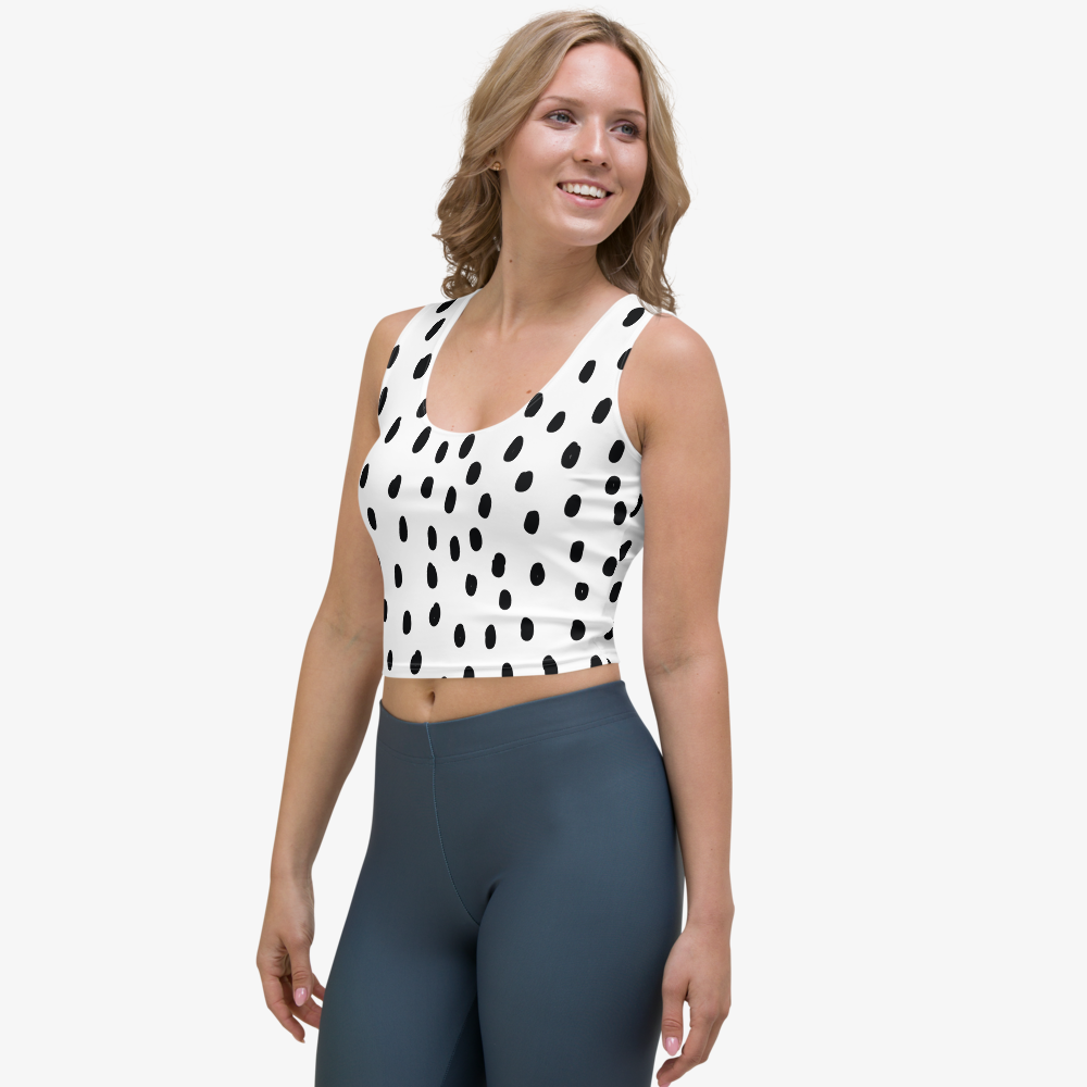 Dots Crop Top