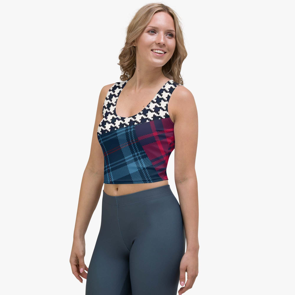 Tartan Galore Crop Top