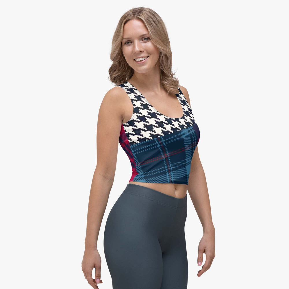 Tartan Galore Crop Top