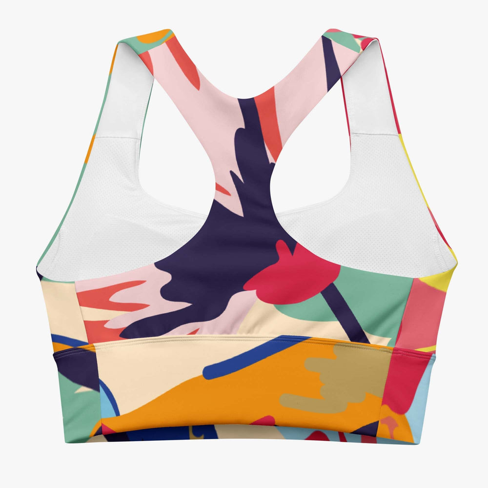 Flower Splash High Impact Bra