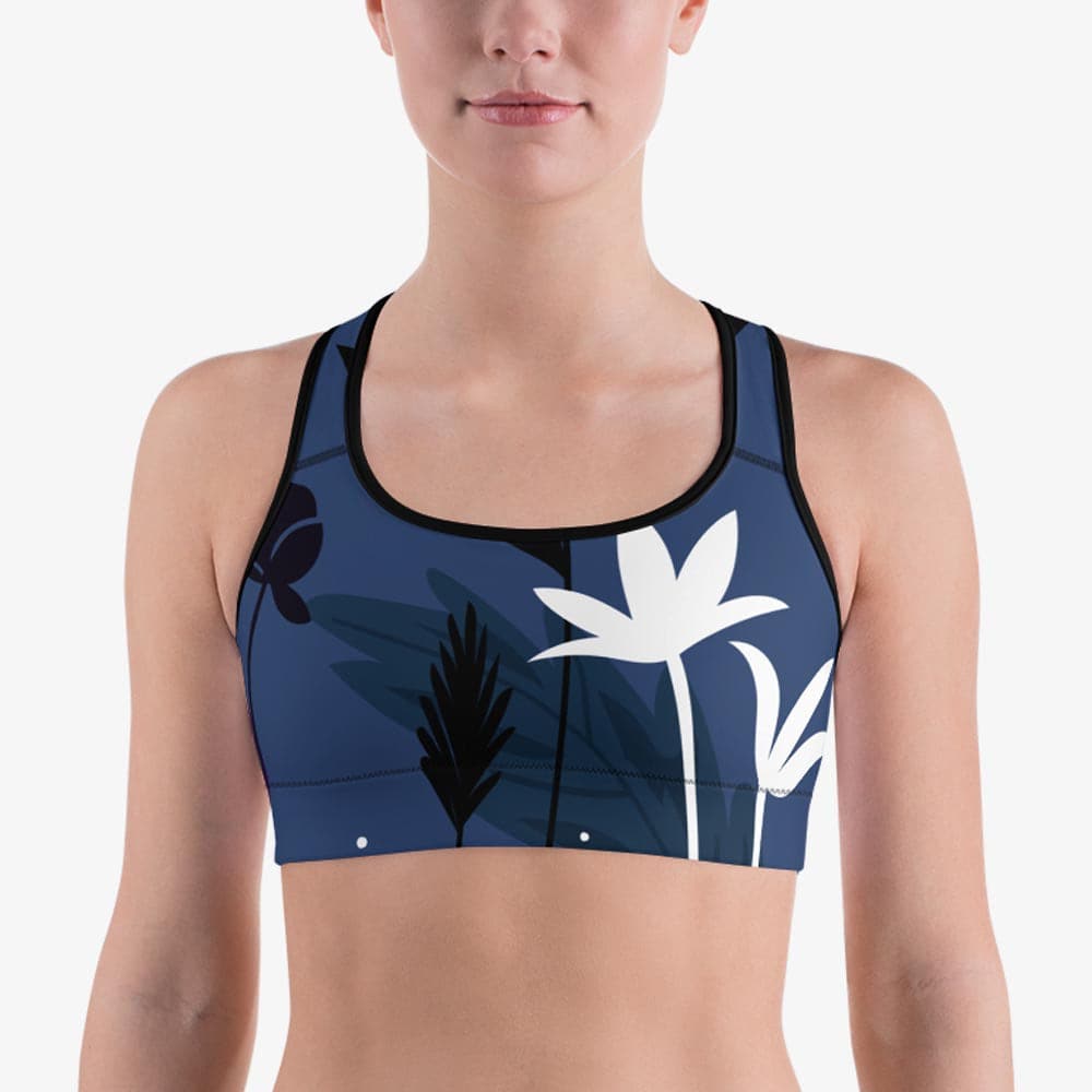 Night Garden Sports Bra