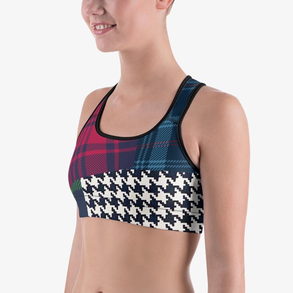 Tartan Galore Sports Bra