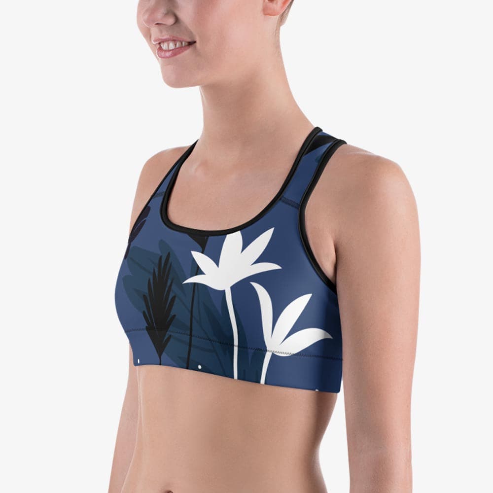 Night Garden Sports Bra