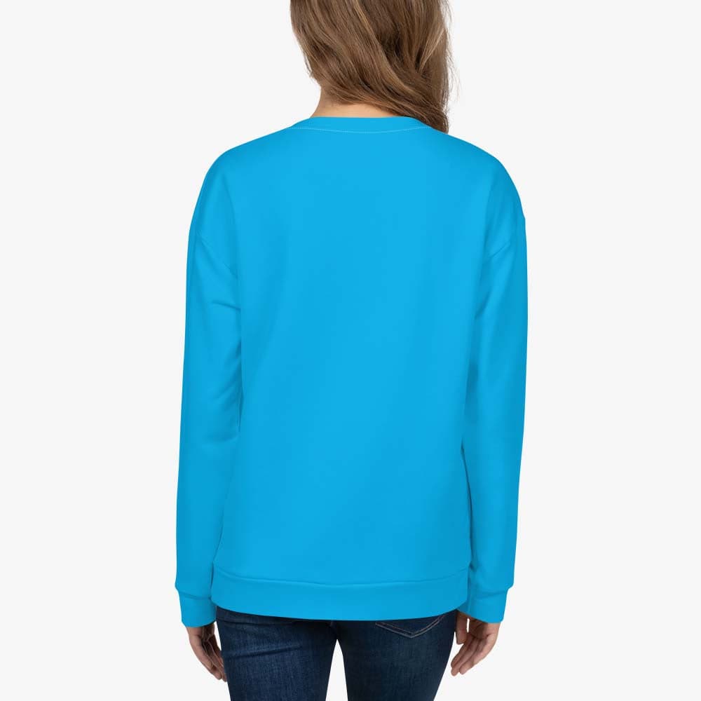 Cyan Monochrome Sweatshirt