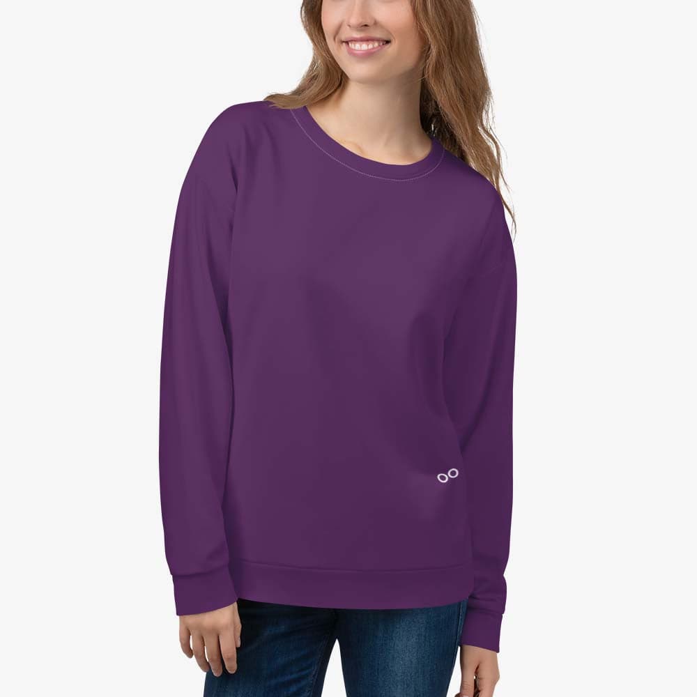 Plum Monochrome Sweatshirt