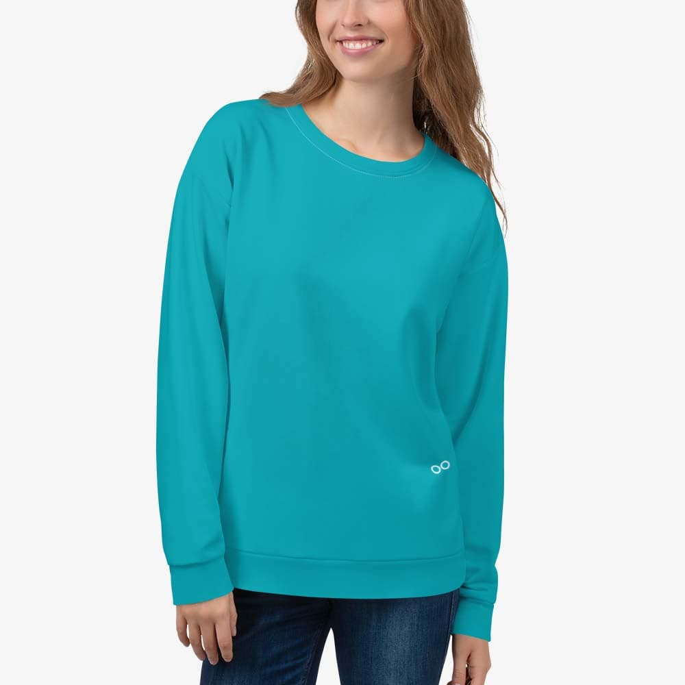 Teal Monochrome Sweatshirt