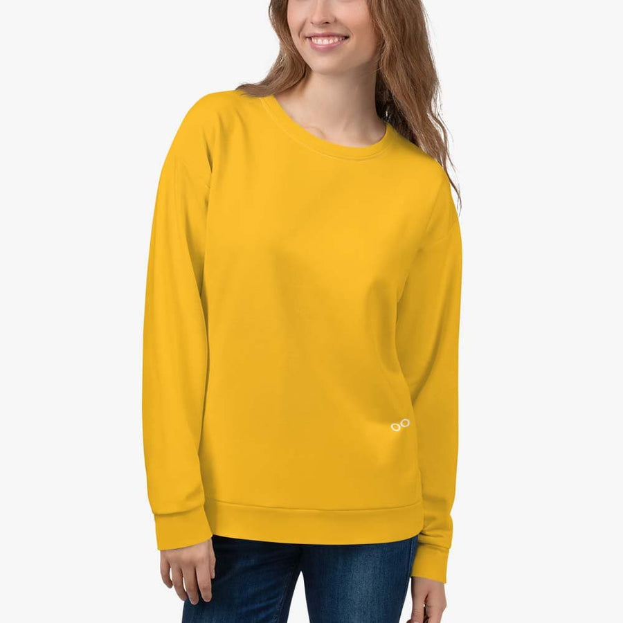 Fleece Sweatshirt Yellow