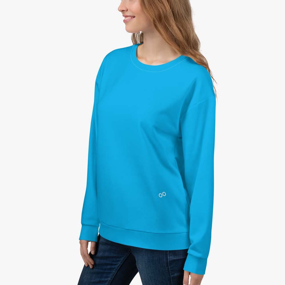 Cyan Monochrome Sweatshirt