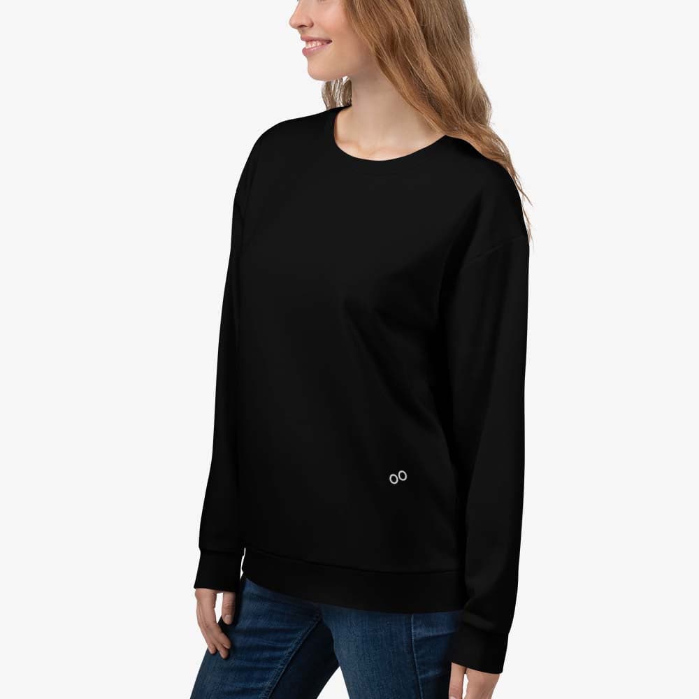 Black Monochrome Sweatshirt