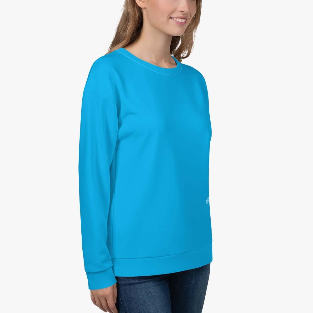 Cyan Monochrome Sweatshirt
