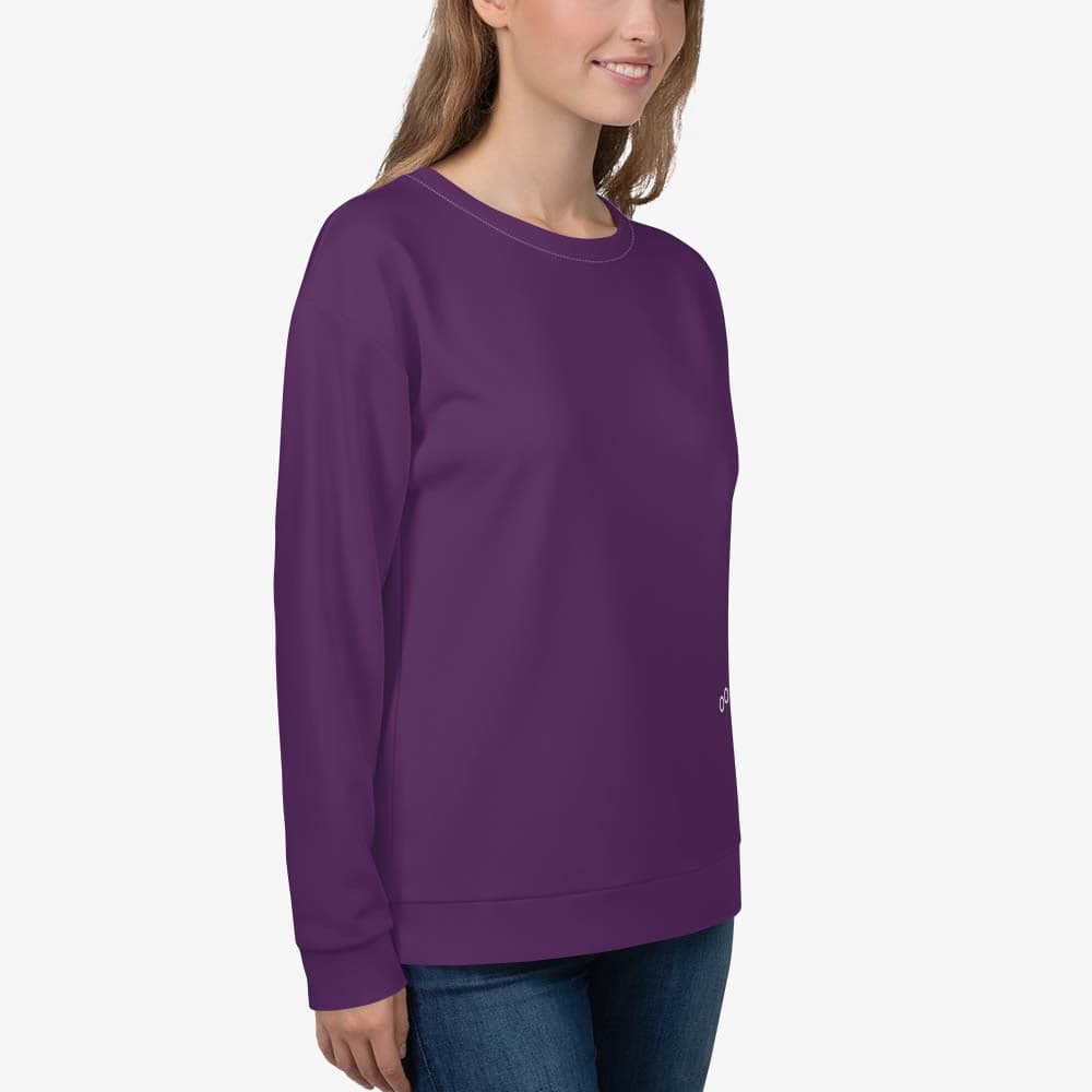 Plum Monochrome Sweatshirt