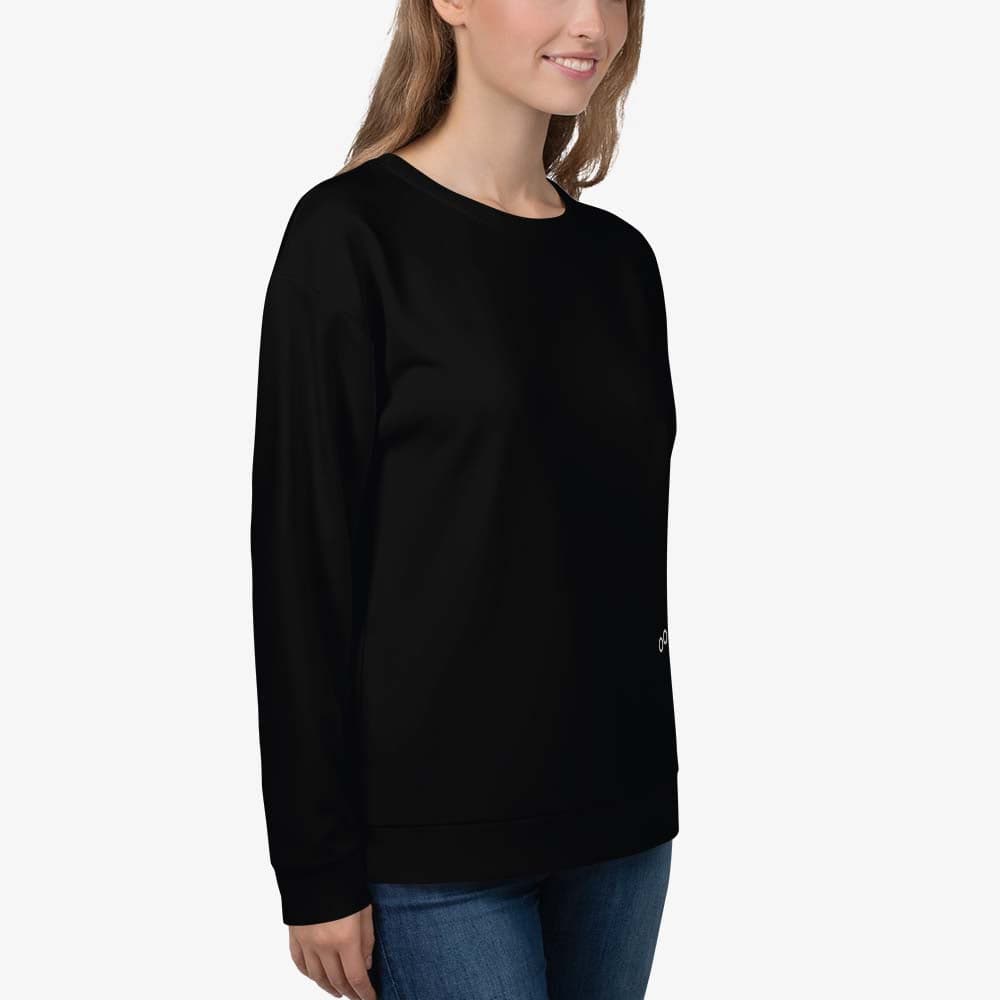 Black Monochrome Sweatshirt