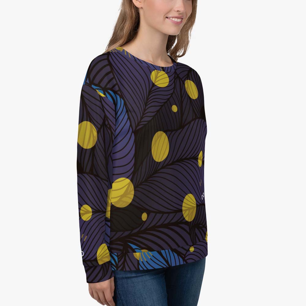 Fireflies Sweatshirt – Blue/Yellow