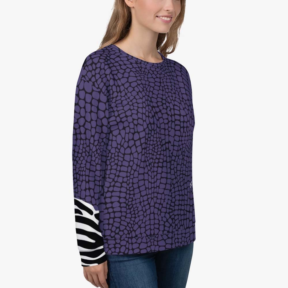 CrocoZebra Sweatshirt