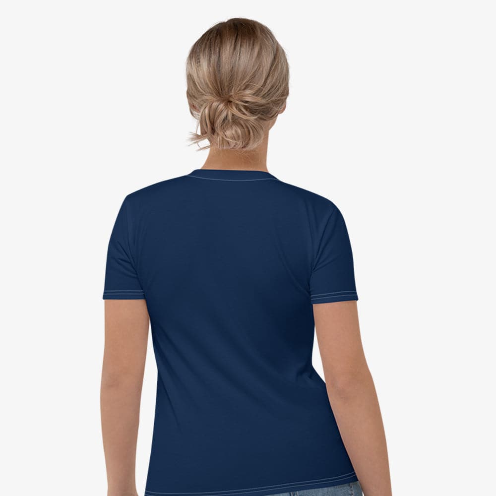 Indigo Monochrome Stretchy Tee