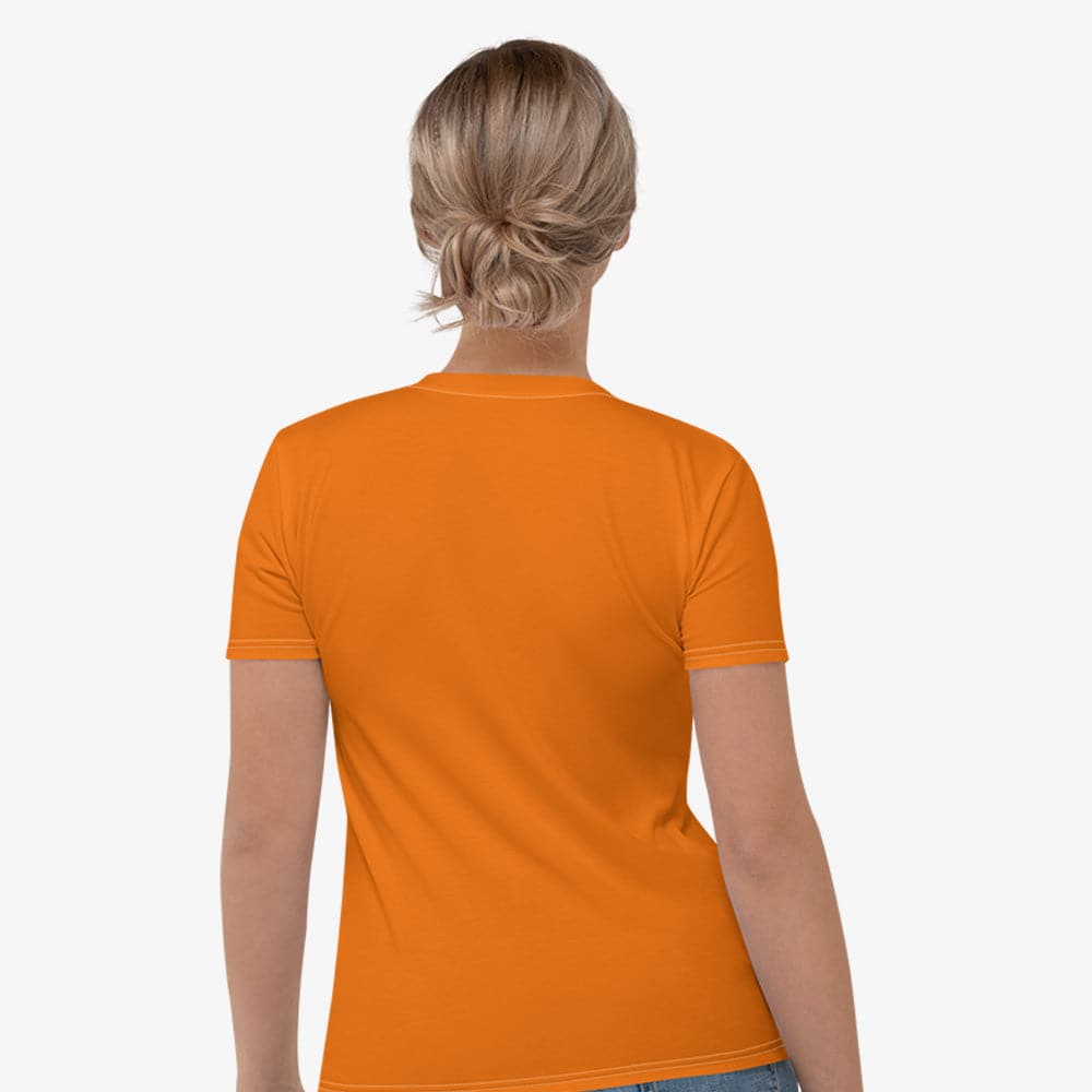 Orange Monochrome Stretchy Tee