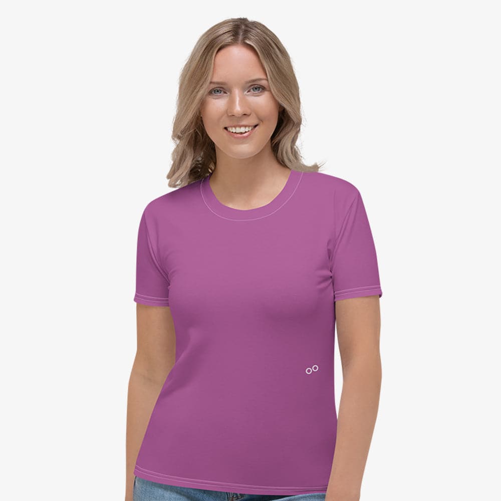 Violet Monochrome Stretchy Tee
