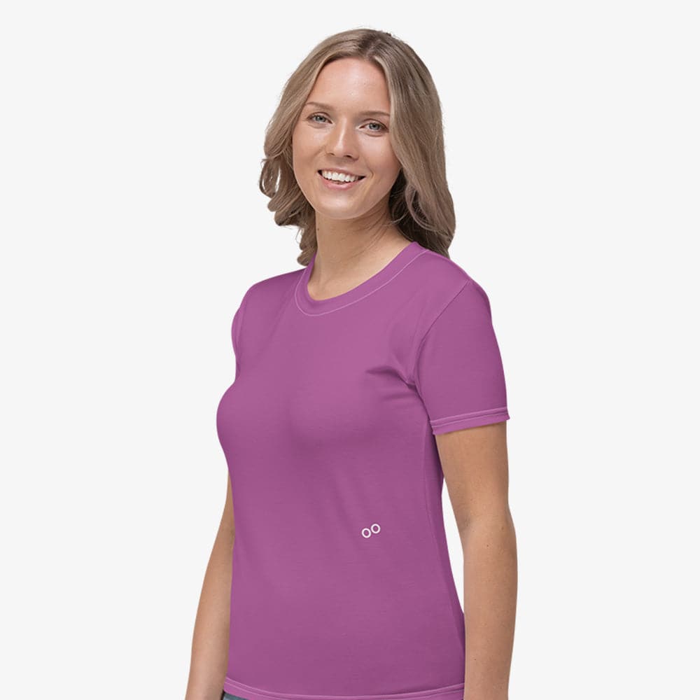 Violet Monochrome Stretchy Tee