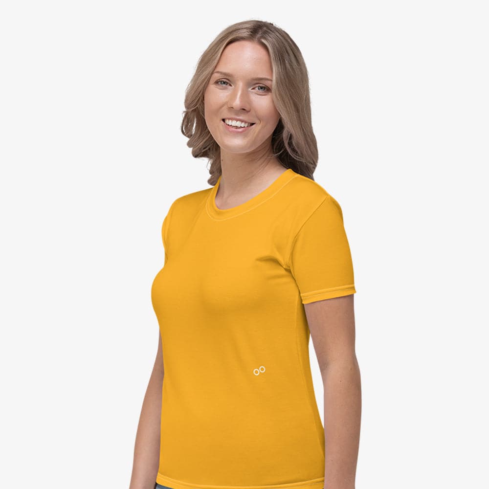 Yellow Monochrome Stretchy Tee