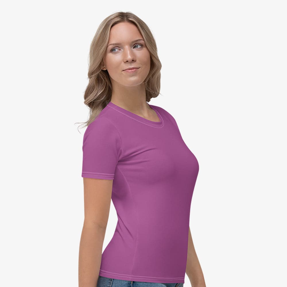 Violet Monochrome Stretchy Tee