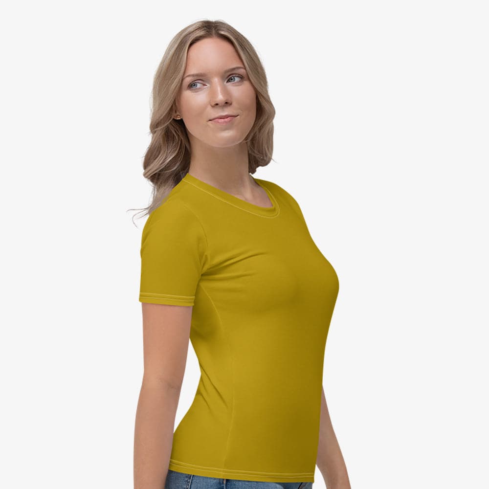 Olive Monochrome Stretchy Tee