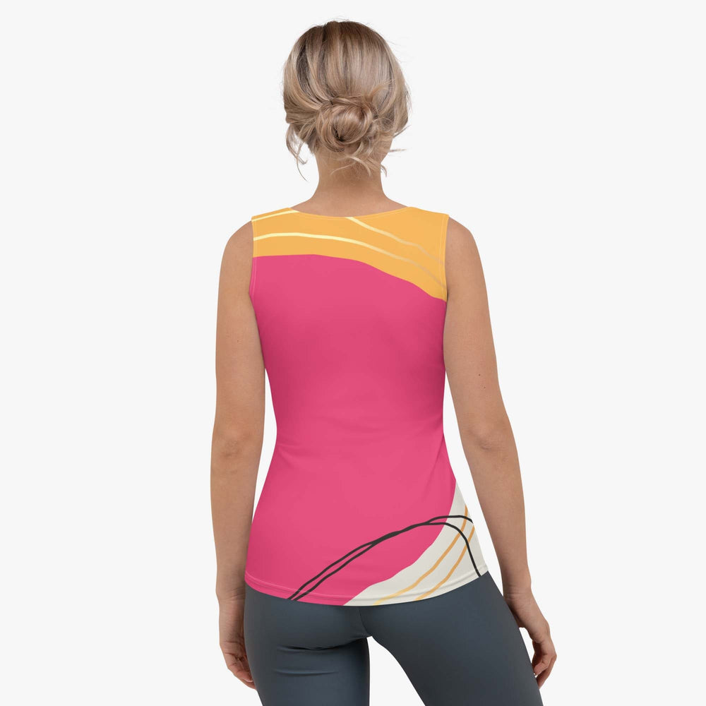 Modernist Flex Vest – Fuchsia/Turquoise