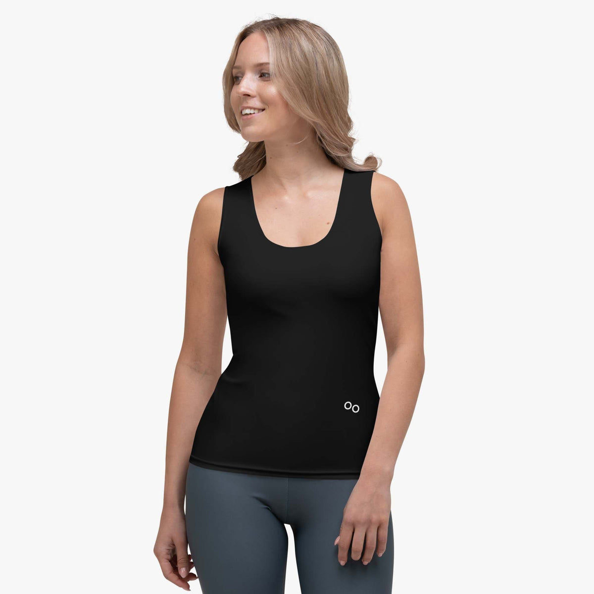 Black Monochrome Flex Vest