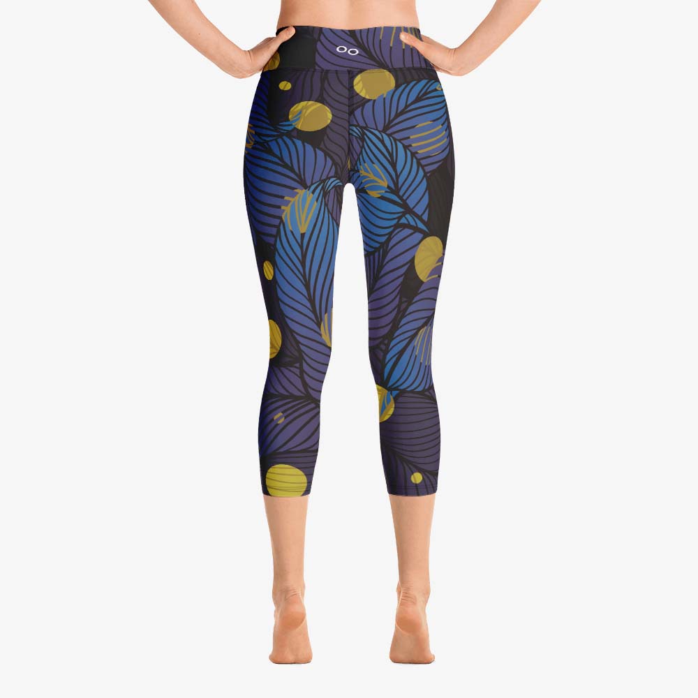 Fireflies Capris – Blue/Yellow