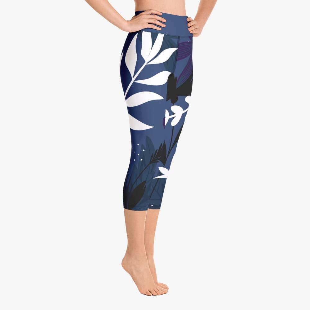 Night Garden Capris